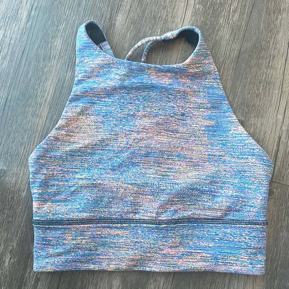 Lululemon Energy Bra High Neck Long Line